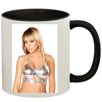 Sara Jean Underwood 11oz Colored Inner & Handle Mug