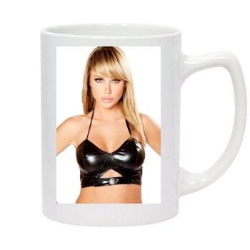 Sara Jean Underwood 14oz White Statesman Mug