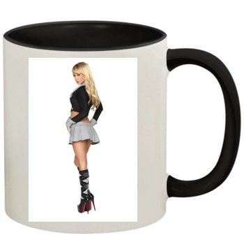 Sara Jean Underwood 11oz Colored Inner & Handle Mug