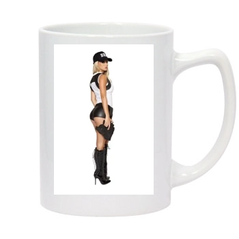 Sara Jean Underwood 14oz White Statesman Mug