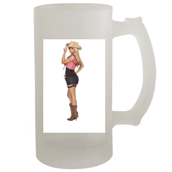 Sara Jean Underwood 16oz Frosted Beer Stein