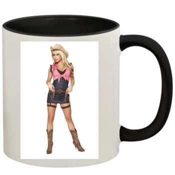 Sara Jean Underwood 11oz Colored Inner & Handle Mug