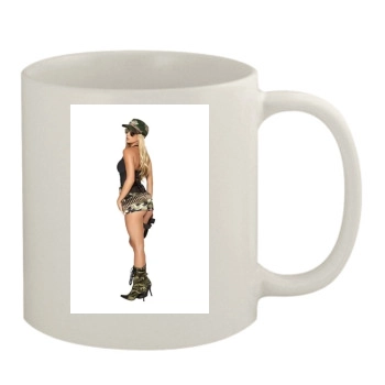 Sara Jean Underwood 11oz White Mug