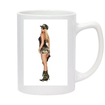 Sara Jean Underwood 14oz White Statesman Mug