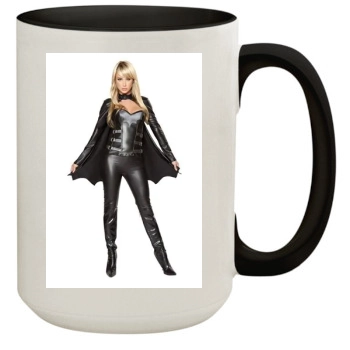 Sara Jean Underwood 15oz Colored Inner & Handle Mug