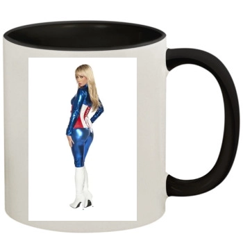 Sara Jean Underwood 11oz Colored Inner & Handle Mug