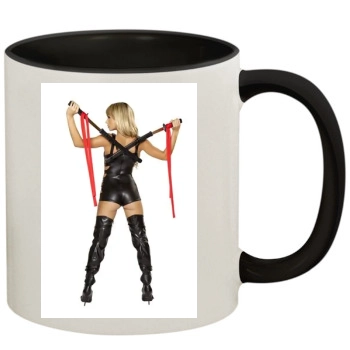 Sara Jean Underwood 11oz Colored Inner & Handle Mug