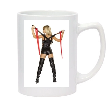 Sara Jean Underwood 14oz White Statesman Mug