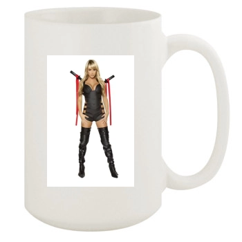 Sara Jean Underwood 15oz White Mug