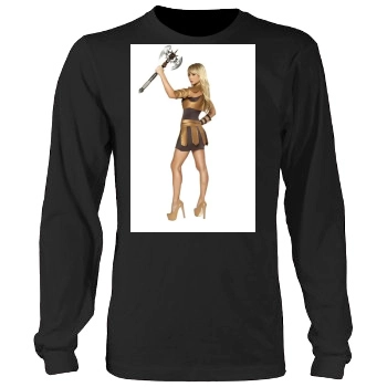 Sara Jean Underwood Men's Heavy Long Sleeve TShirt