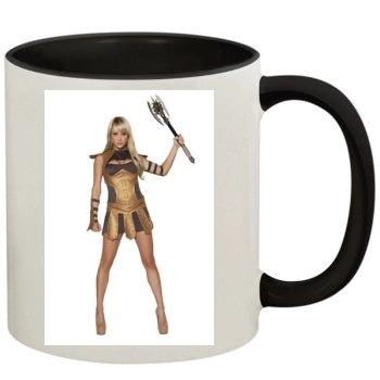 Sara Jean Underwood 11oz Colored Inner & Handle Mug