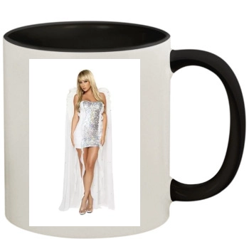 Sara Jean Underwood 11oz Colored Inner & Handle Mug