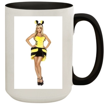 Sara Jean Underwood 15oz Colored Inner & Handle Mug