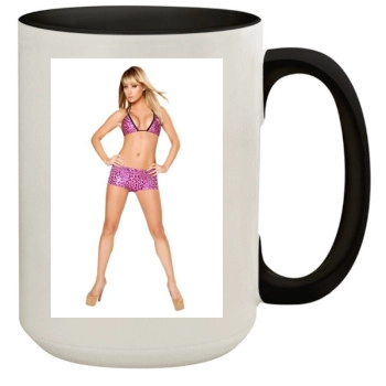 Sara Jean Underwood 15oz Colored Inner & Handle Mug