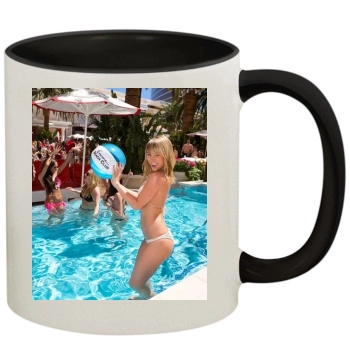 Sara Jean Underwood 11oz Colored Inner & Handle Mug