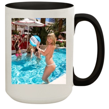 Sara Jean Underwood 15oz Colored Inner & Handle Mug