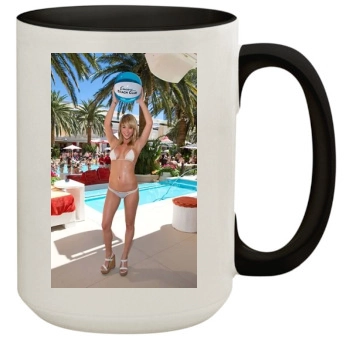 Sara Jean Underwood 15oz Colored Inner & Handle Mug