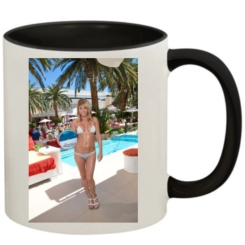 Sara Jean Underwood 11oz Colored Inner & Handle Mug