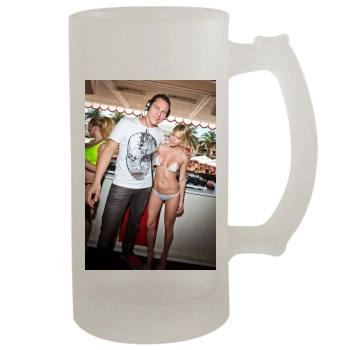 Sara Jean Underwood 16oz Frosted Beer Stein