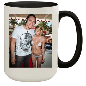 Sara Jean Underwood 15oz Colored Inner & Handle Mug