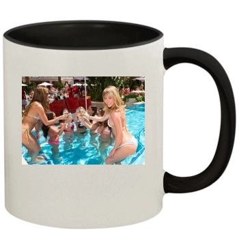 Sara Jean Underwood 11oz Colored Inner & Handle Mug