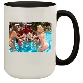 Sara Jean Underwood 15oz Colored Inner & Handle Mug