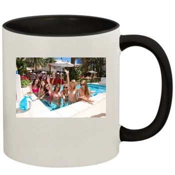 Sara Jean Underwood 11oz Colored Inner & Handle Mug