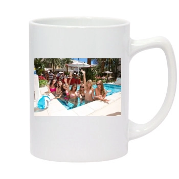 Sara Jean Underwood 14oz White Statesman Mug