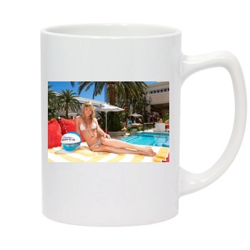 Sara Jean Underwood 14oz White Statesman Mug