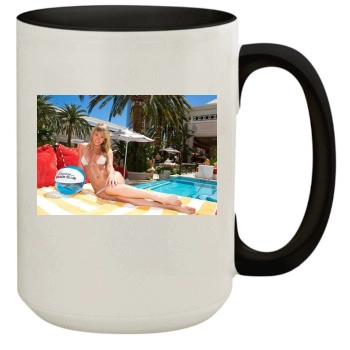 Sara Jean Underwood 15oz Colored Inner & Handle Mug