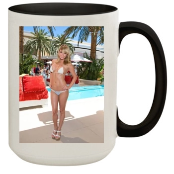 Sara Jean Underwood 15oz Colored Inner & Handle Mug