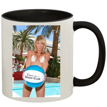 Sara Jean Underwood 11oz Colored Inner & Handle Mug