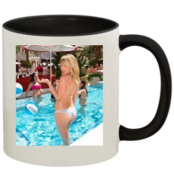 Sara Jean Underwood 11oz Colored Inner & Handle Mug