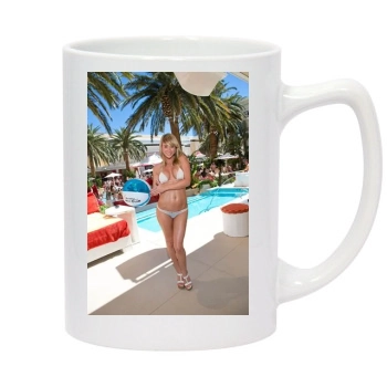 Sara Jean Underwood 14oz White Statesman Mug