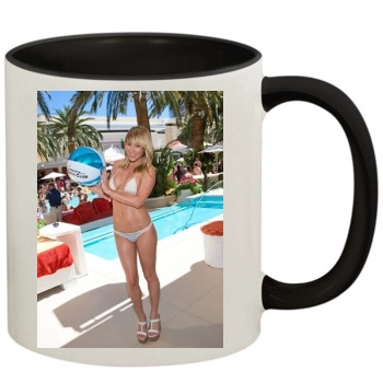 Sara Jean Underwood 11oz Colored Inner & Handle Mug