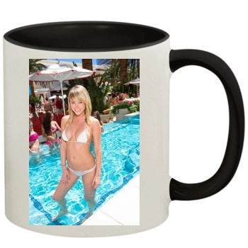 Sara Jean Underwood 11oz Colored Inner & Handle Mug