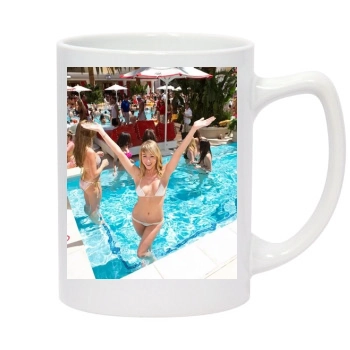 Sara Jean Underwood 14oz White Statesman Mug