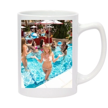 Sara Jean Underwood 14oz White Statesman Mug