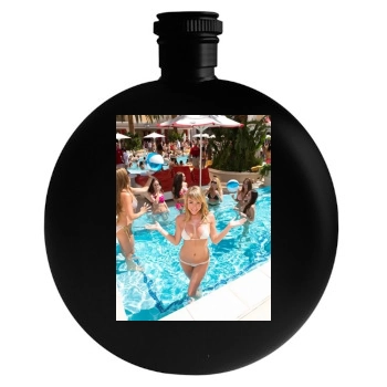 Sara Jean Underwood Round Flask