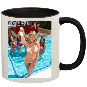 Sara Jean Underwood 11oz Colored Inner & Handle Mug