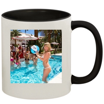 Sara Jean Underwood 11oz Colored Inner & Handle Mug