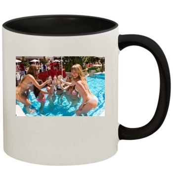 Sara Jean Underwood 11oz Colored Inner & Handle Mug