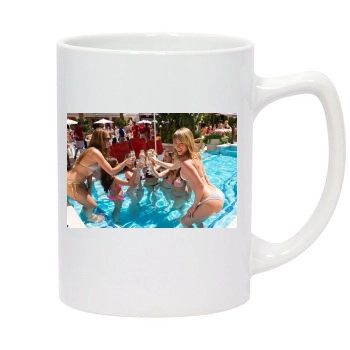 Sara Jean Underwood 14oz White Statesman Mug