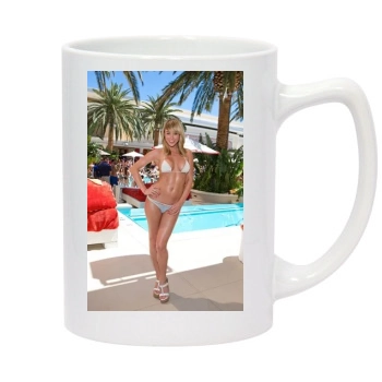 Sara Jean Underwood 14oz White Statesman Mug