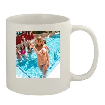 Sara Jean Underwood 11oz White Mug