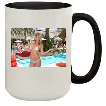 Sara Jean Underwood 15oz Colored Inner & Handle Mug