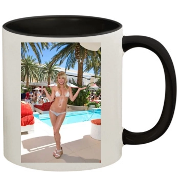 Sara Jean Underwood 11oz Colored Inner & Handle Mug