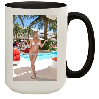 Sara Jean Underwood 15oz Colored Inner & Handle Mug