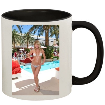 Sara Jean Underwood 11oz Colored Inner & Handle Mug