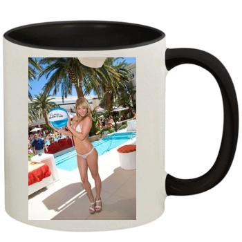 Sara Jean Underwood 11oz Colored Inner & Handle Mug